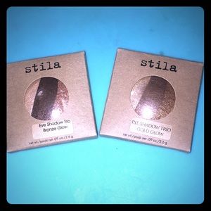 Lot of 2 STILA eyeshadow trios ❤️ never opened.